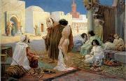 unknow artist, Arab or Arabic people and life. Orientalism oil paintings 15